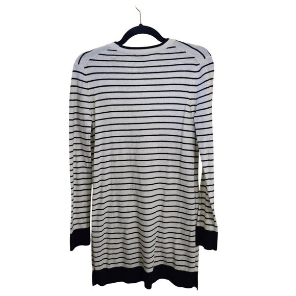 Talbots Super Soft Tipped Cardigan Sweater Nautical Long Line Size XS - Picture 3 of 7